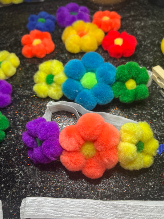 Pom Flower Collars