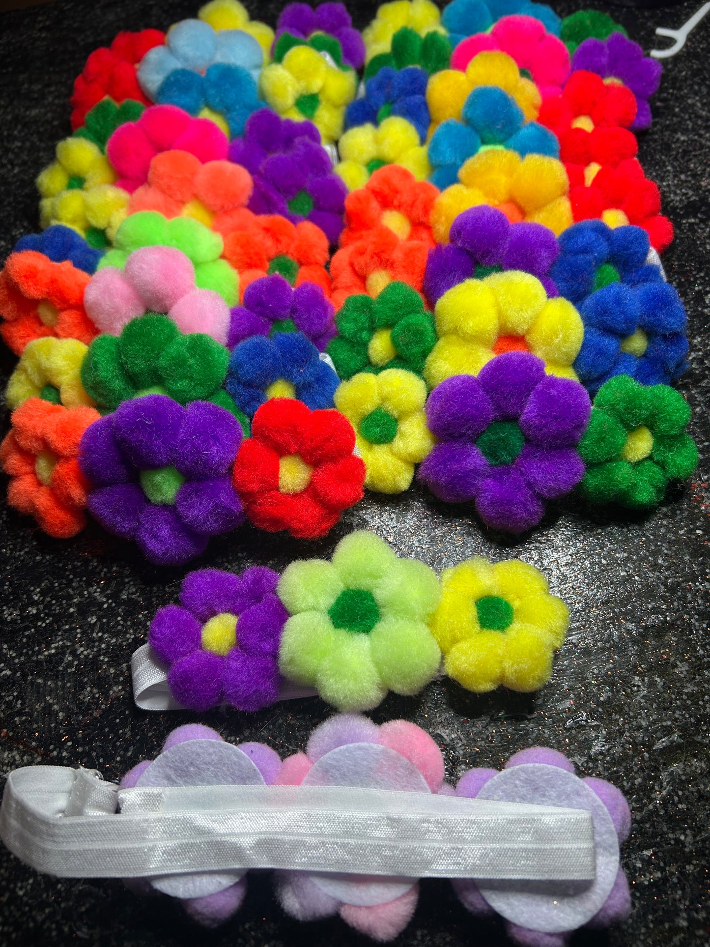 Pom Flower Collars