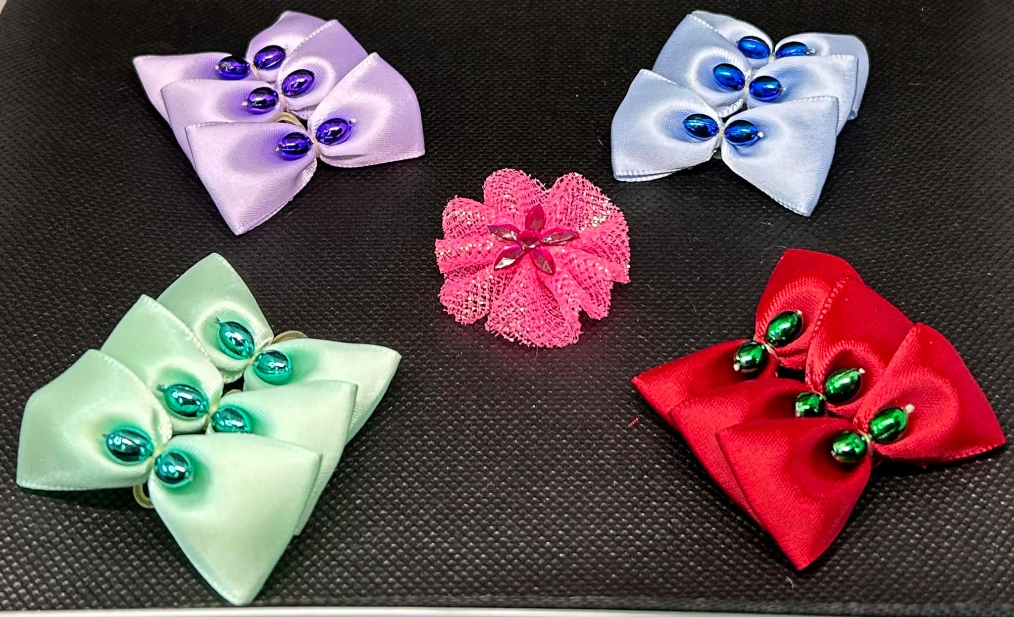 Satin Top Knots – The Groomer's Ribbon LLC