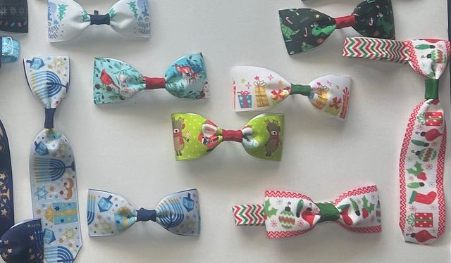 Christmas Bow Ties